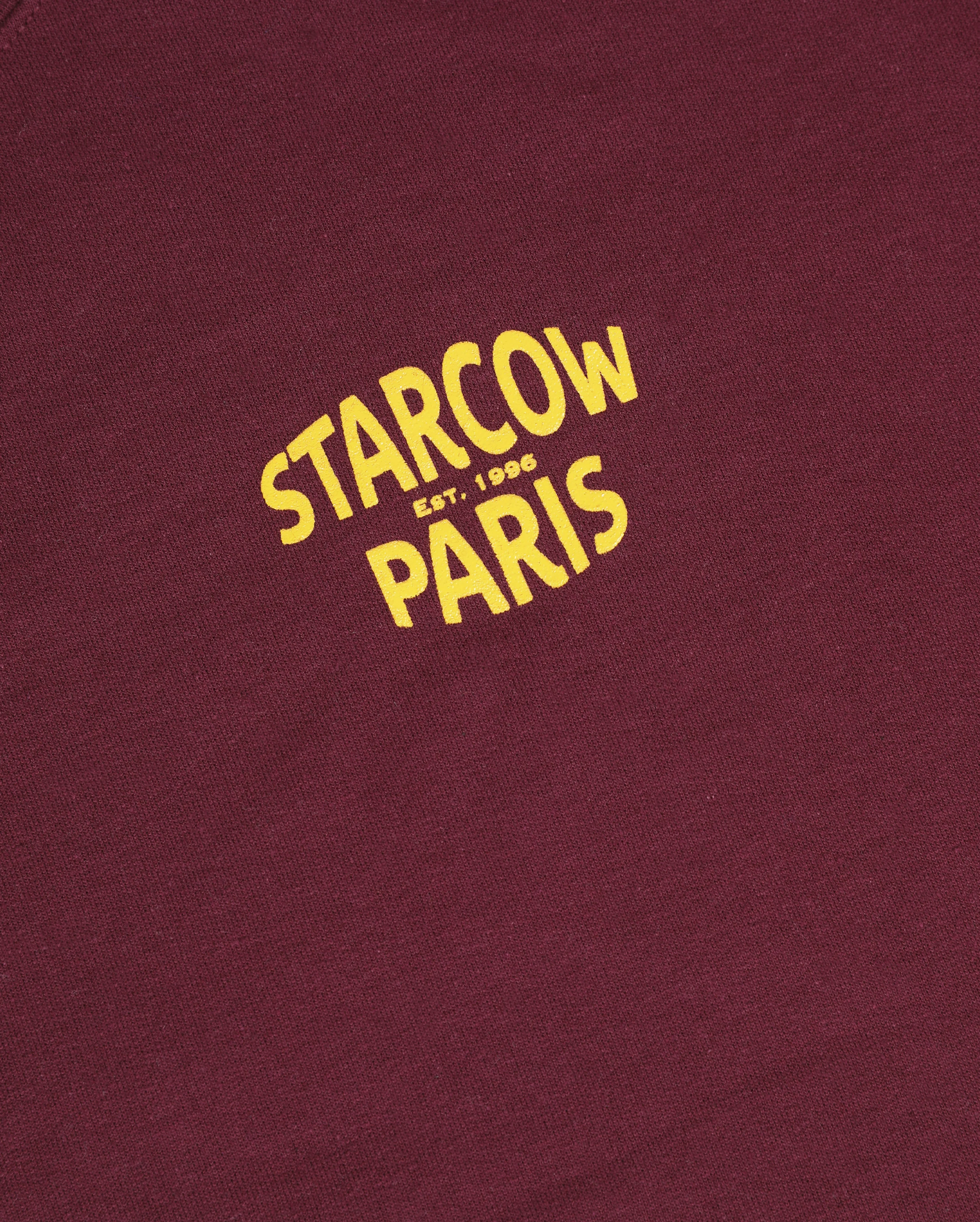 Paris City Crewneck Burgundy - Image 3