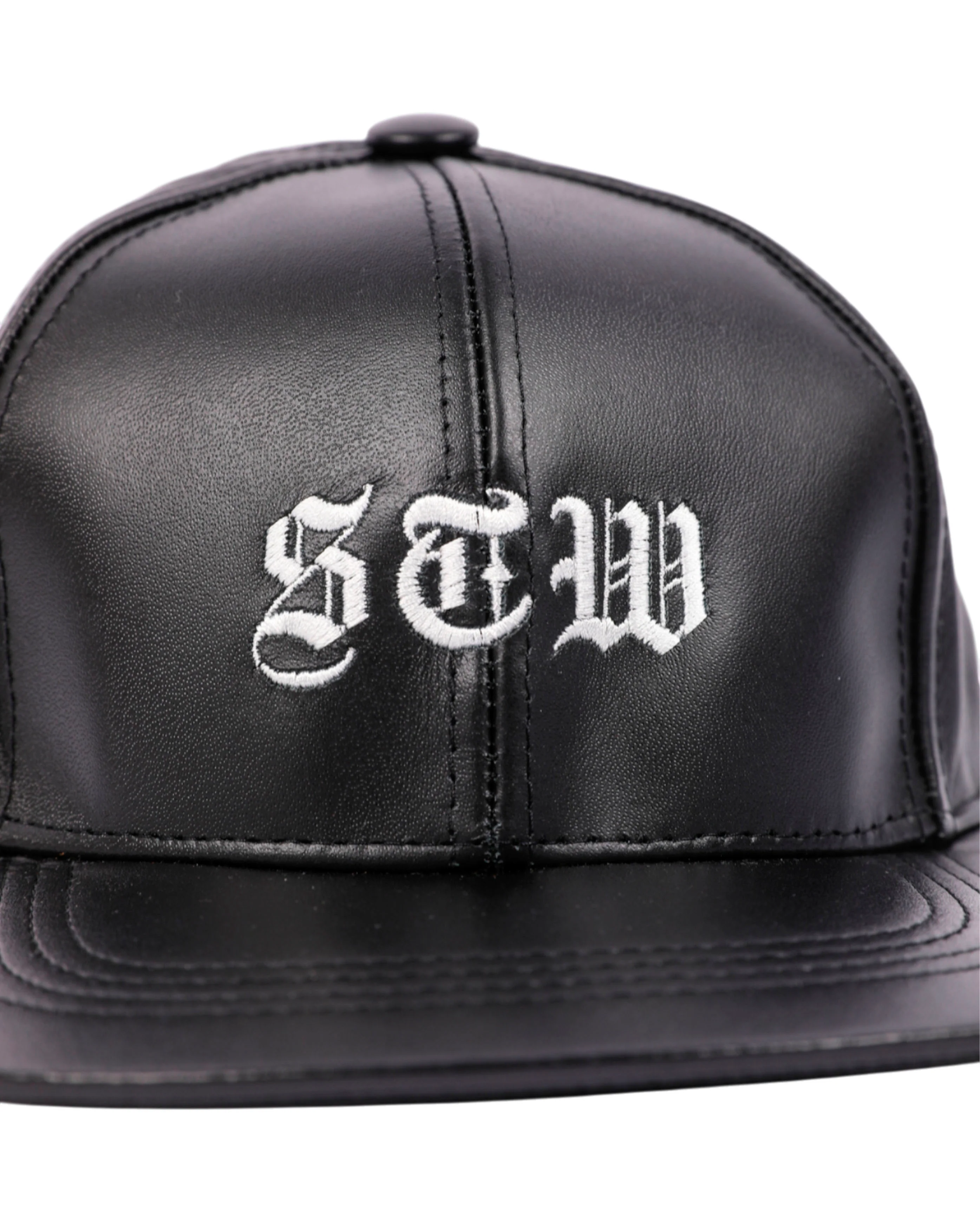 Snapback STW Leather Black - Image 3
