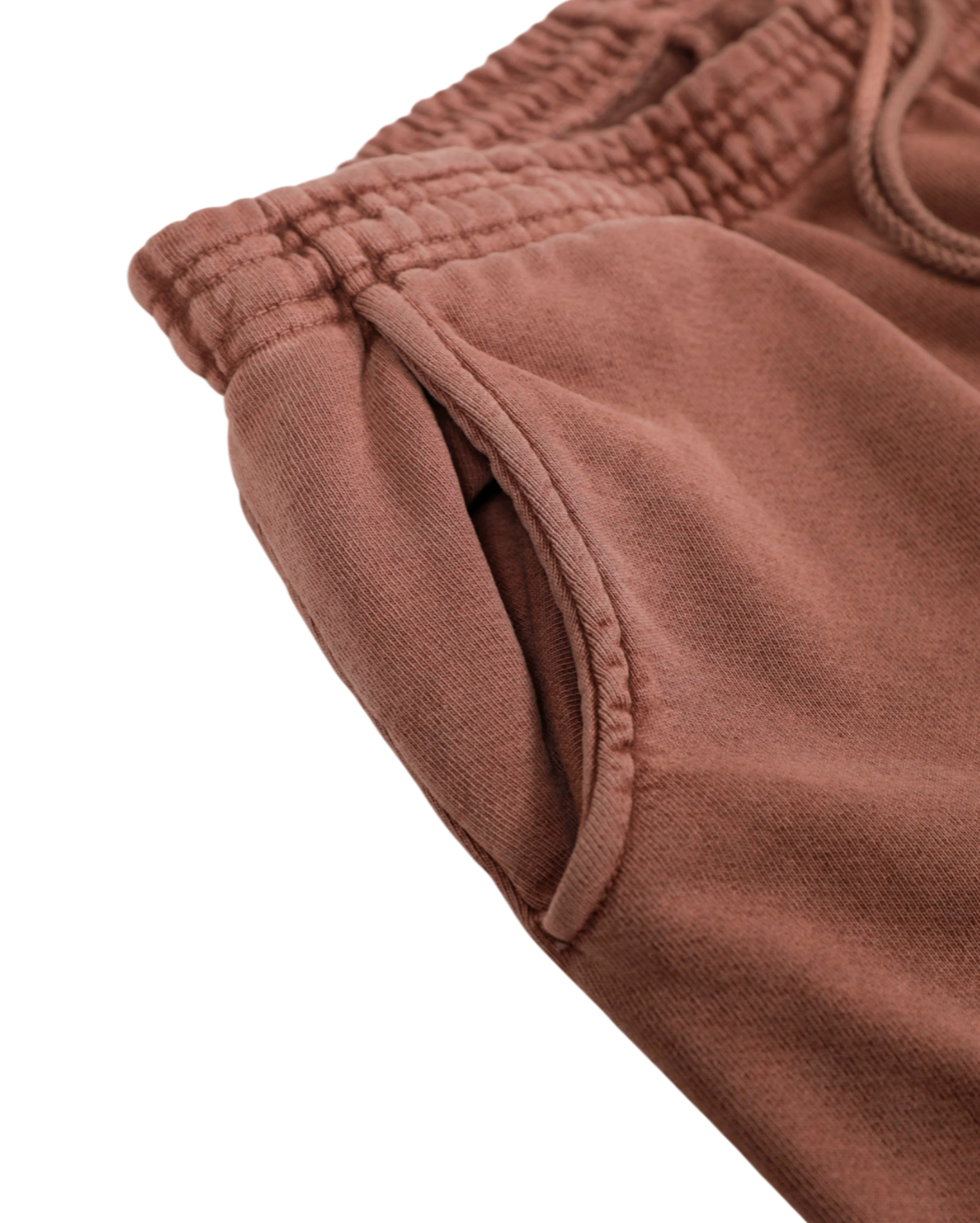 x With Vivid Color Fleece jogg Pant Brown - Image 5