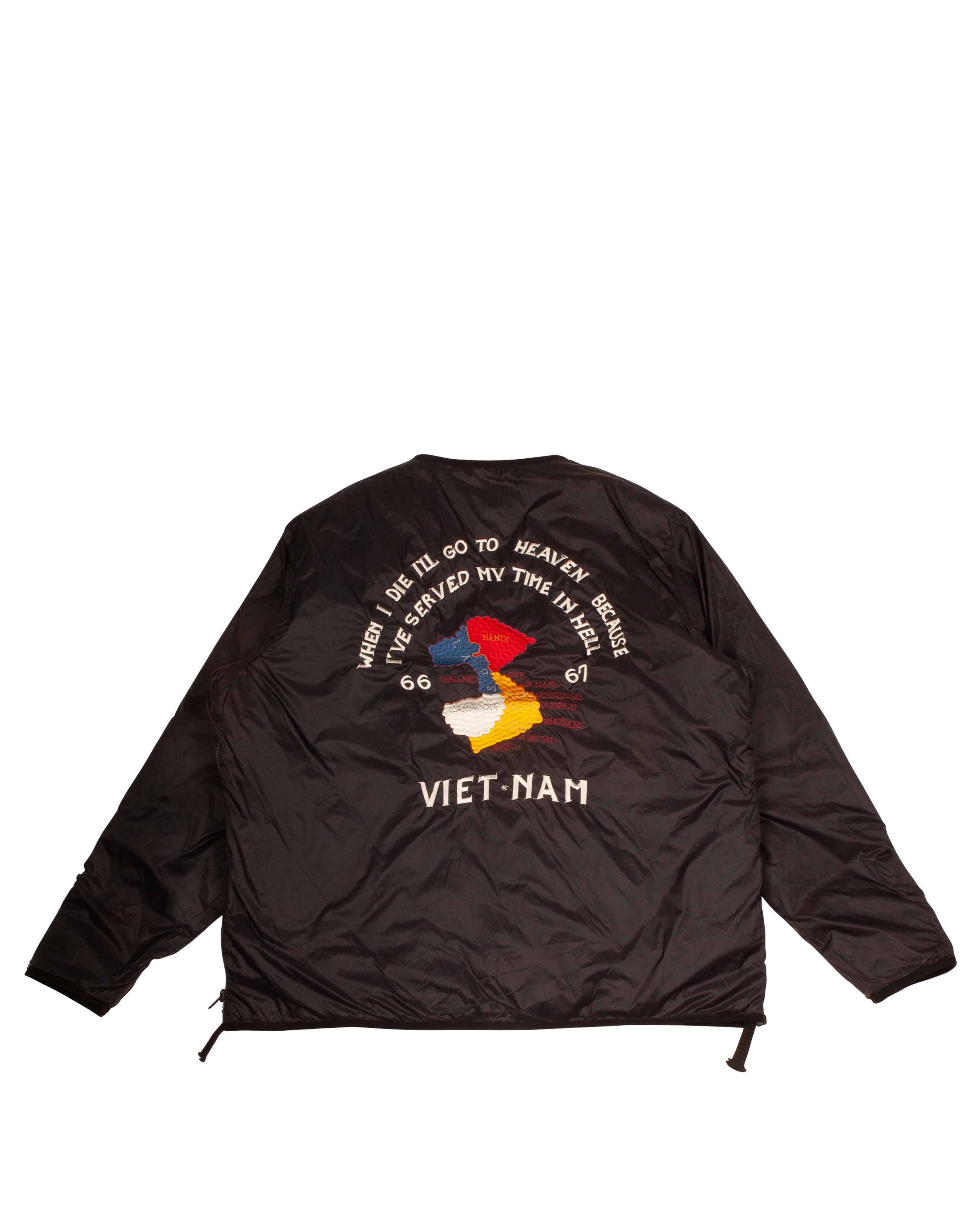 Reversible Vetjan Down Jacket Black - Image 2