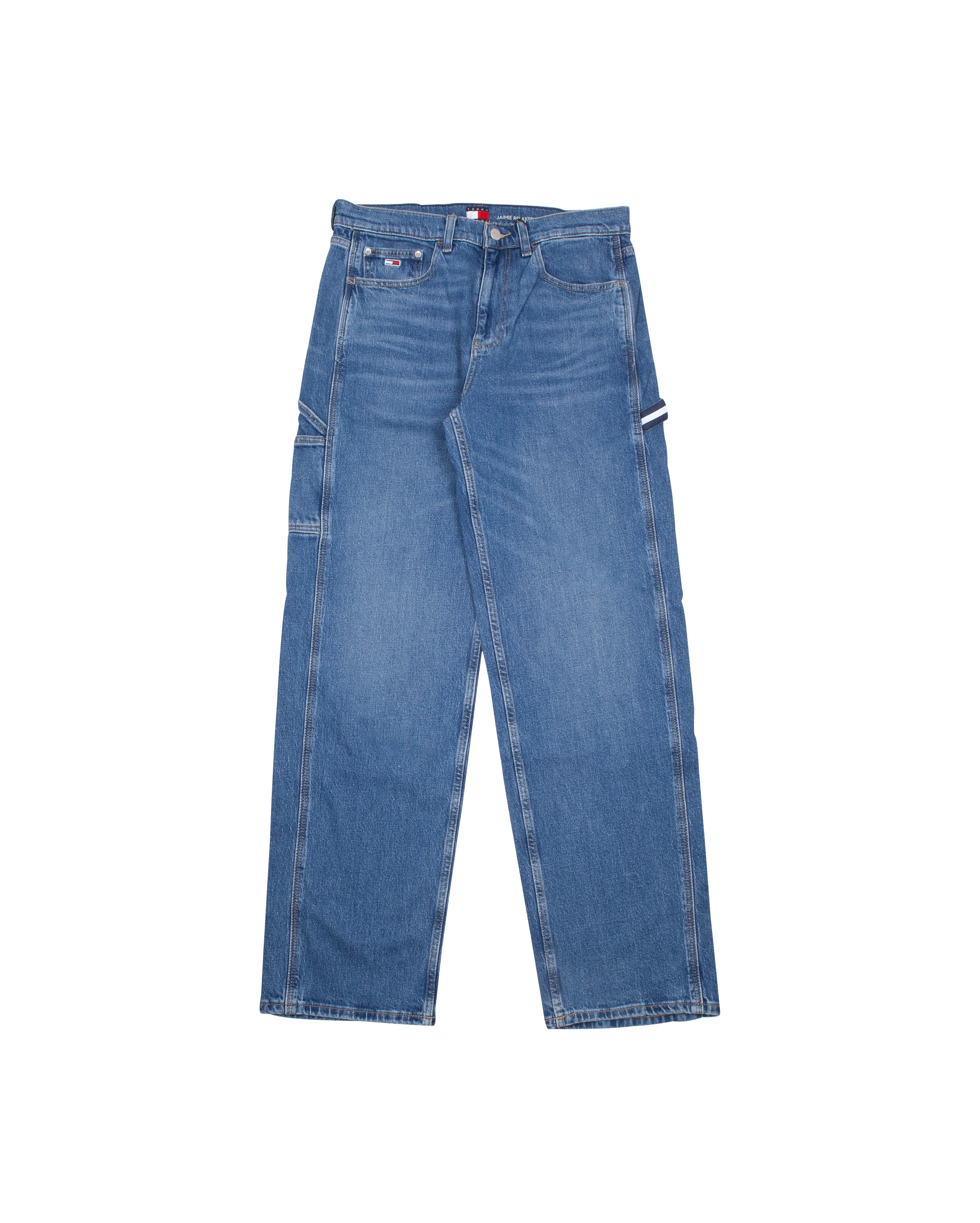 Jaimie Rlxd Str Carpenter Denim Light
