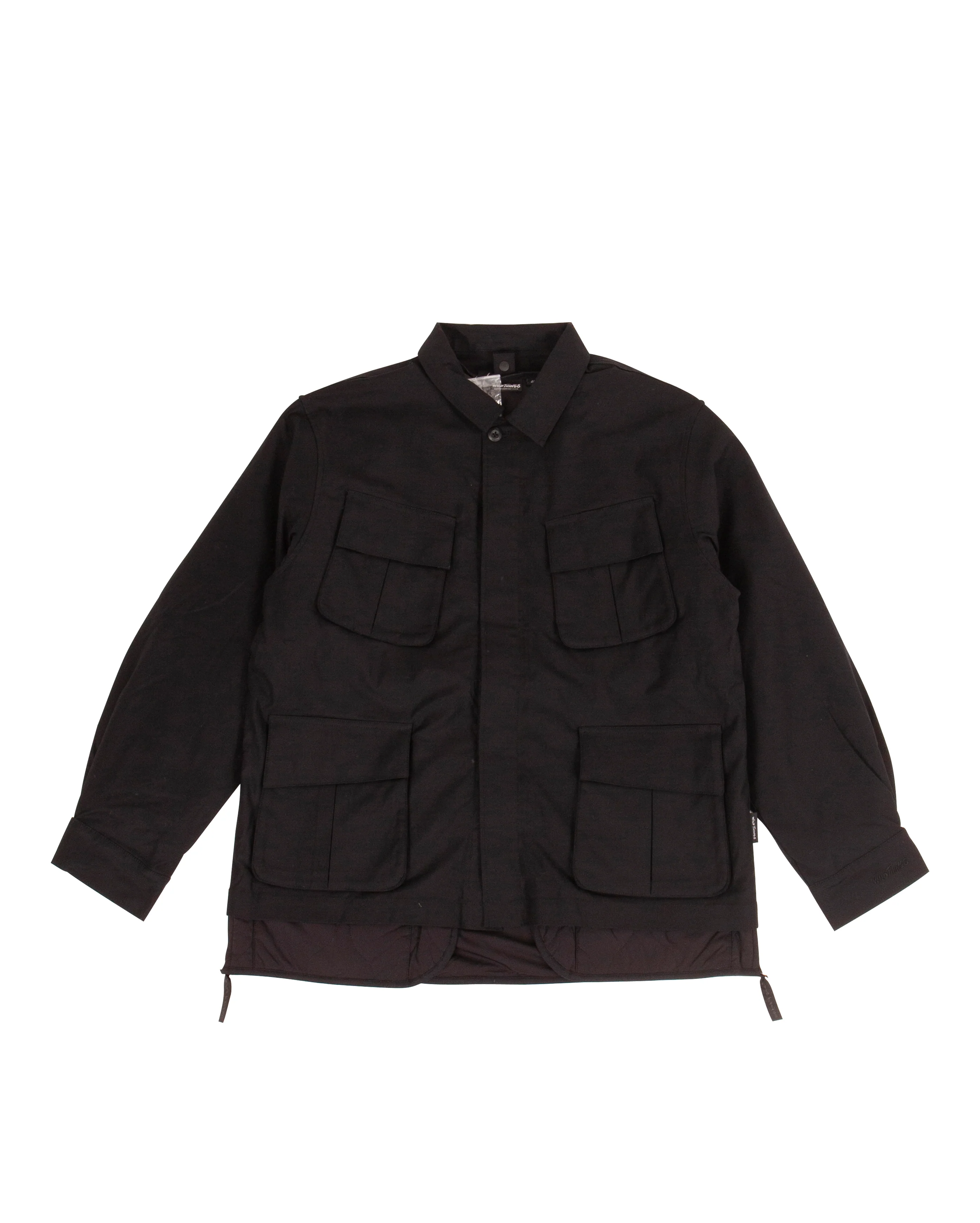 Bdu + Quilting Attachable Jacket Black