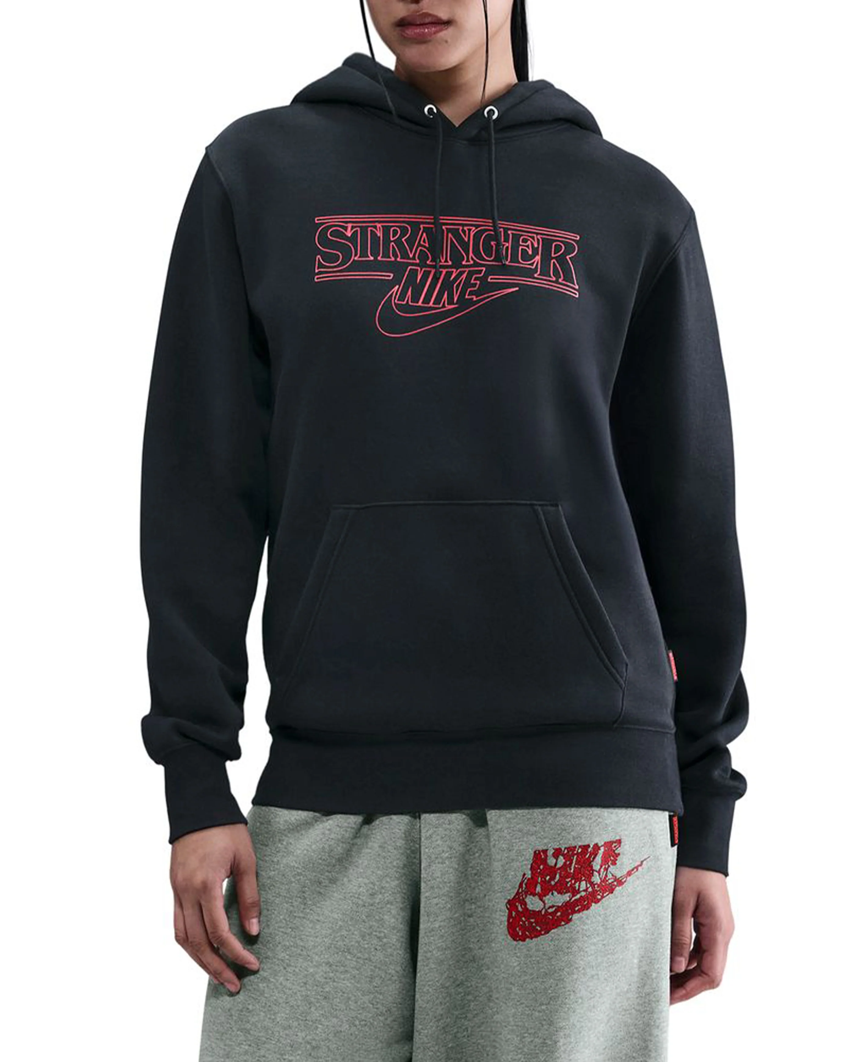 x Stranger Things Hoodie Black - Image 3